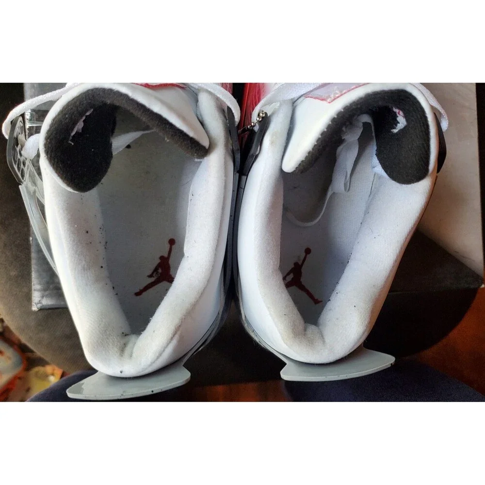 Nike Air Jordan 4 Retro White Cement. Size 10